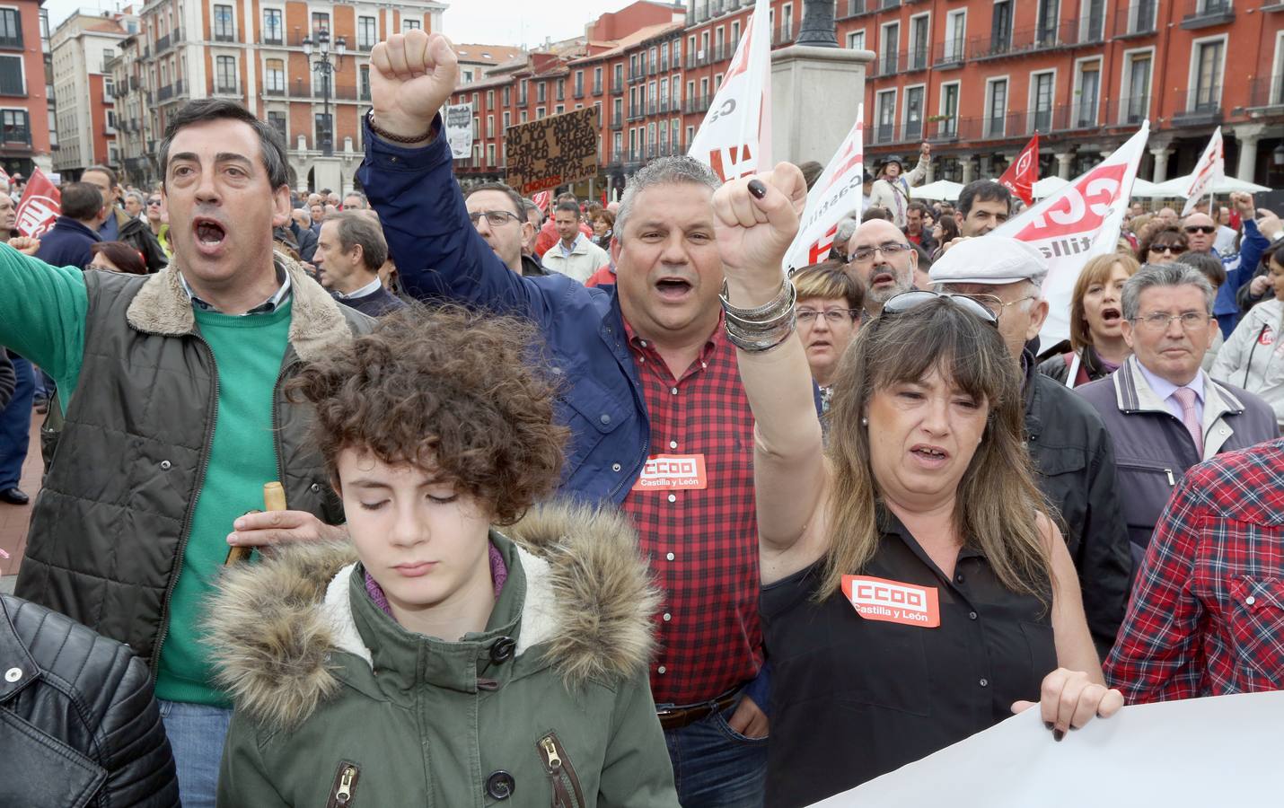 Manifestación del Primero de Mayo en Valladolid (1/2)