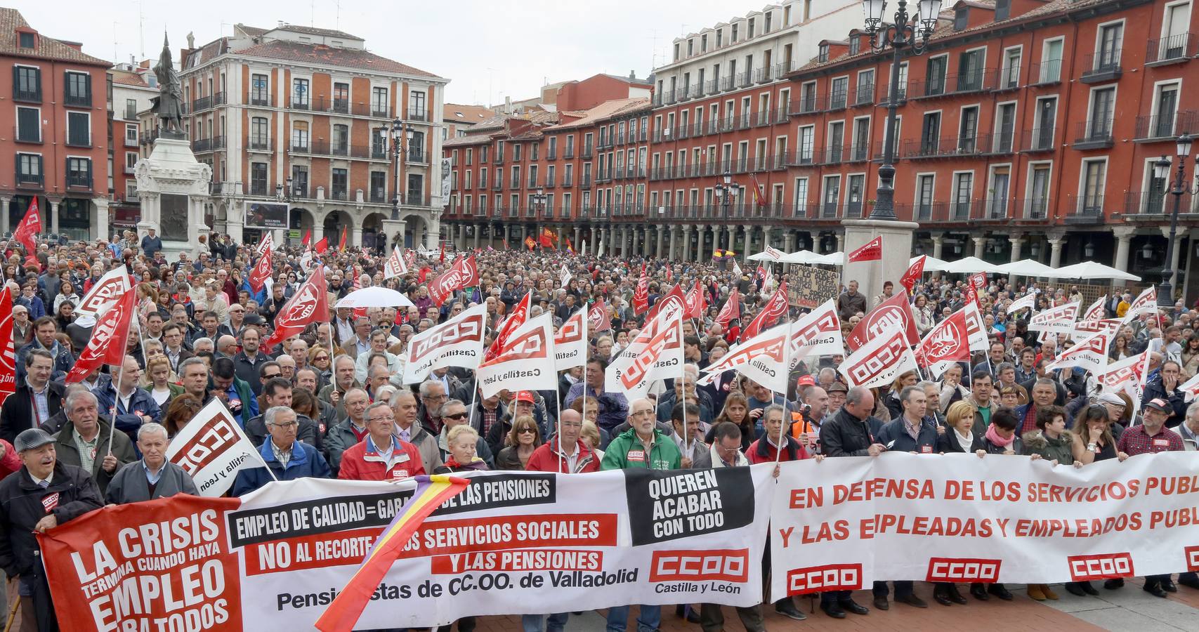 Manifestación del Primero de Mayo en Valladolid (1/2)
