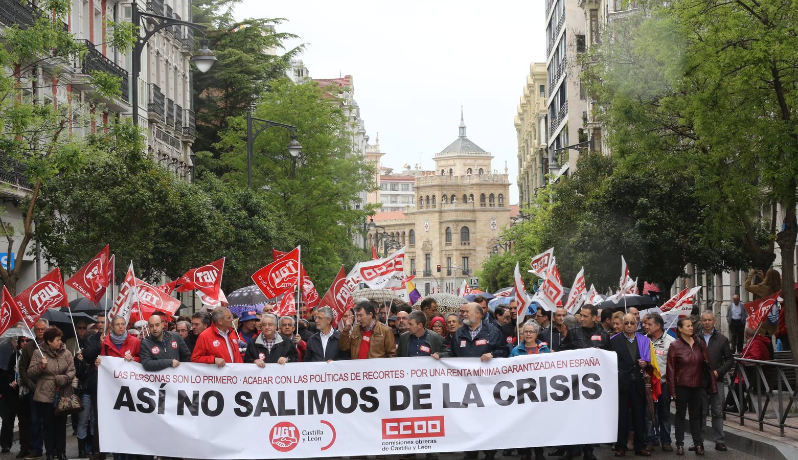 Manifestación del Primero de Mayo en Valladolid (1/2)