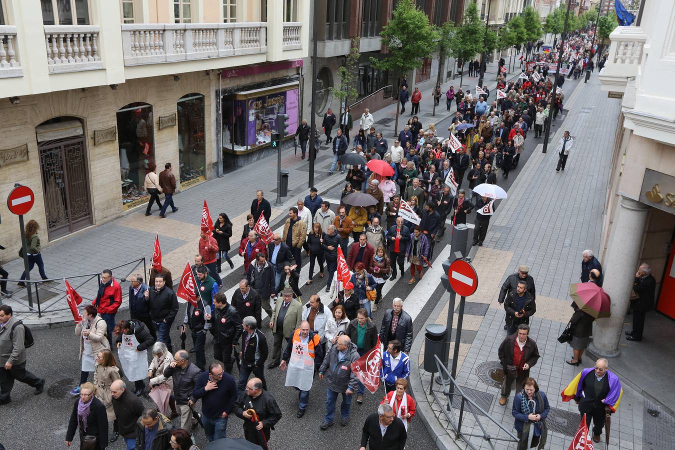 Manifestación del Primero de Mayo en Valladolid (1/2)