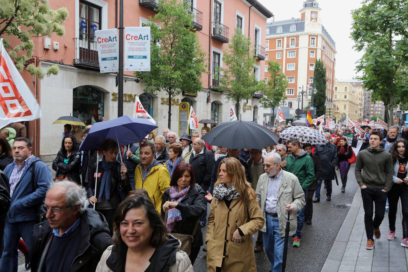 Manifestación del Primero de Mayo en Valladolid (1/2)