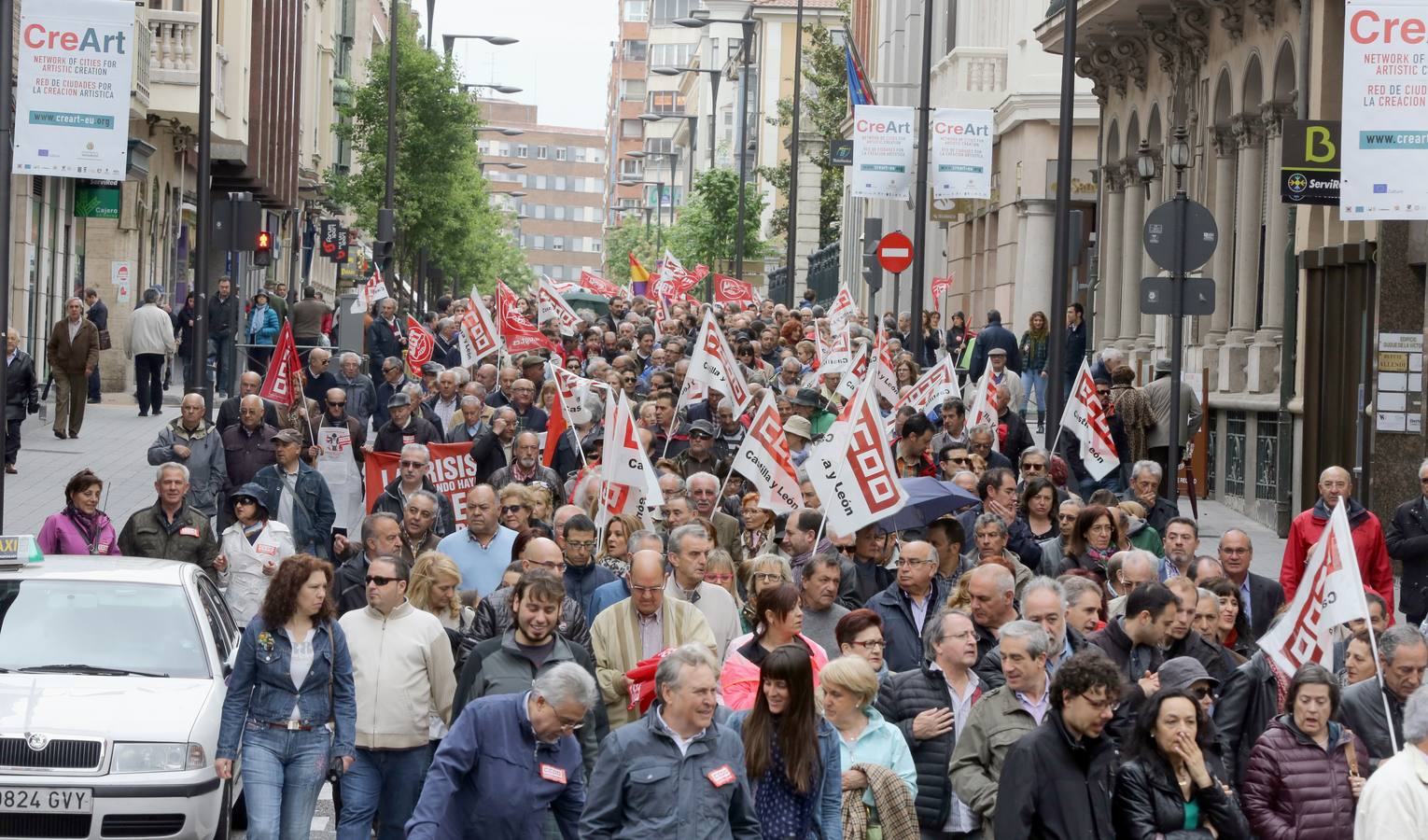 Manifestación del Primero de Mayo en Valladolid (1/2)