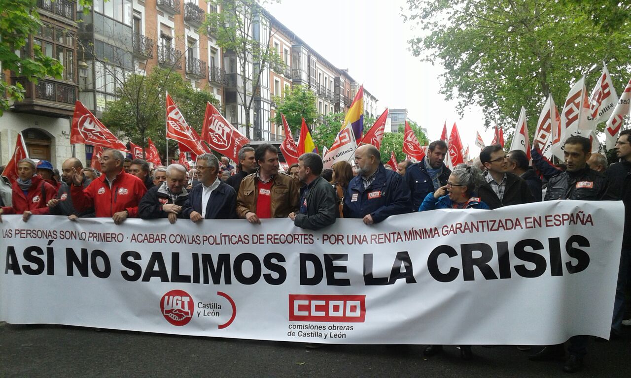 Manifestación del Primero de Mayo en Valladolid (1/2)
