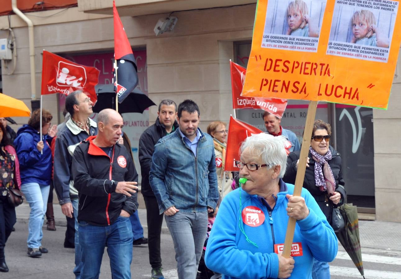 Manifestación del Primero de Mayo en Medina del Campo