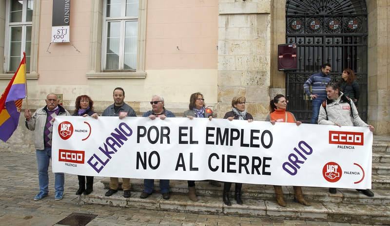 Manifestación del Primero de mayo en Palencia