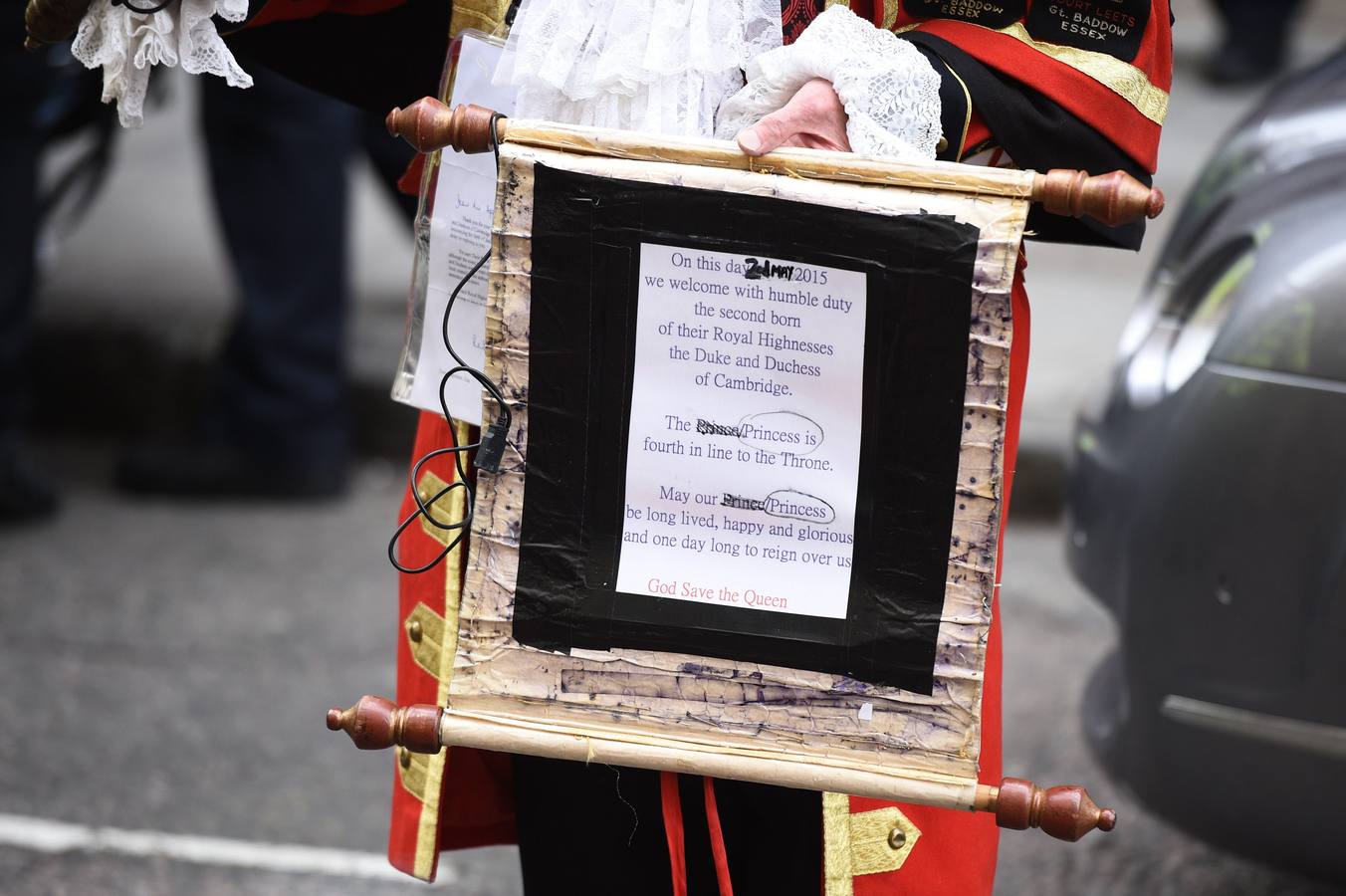 Júbilo por el nacimiento de la hija de los duques de Cambridge