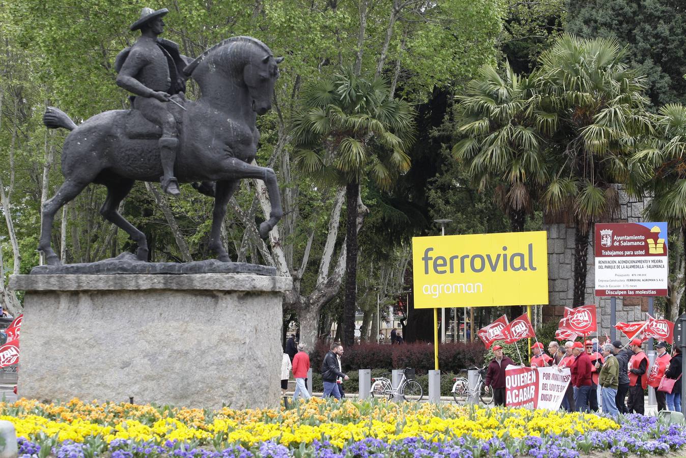 Manifestación del Primero de Mayo en Salamanca (Parte 1)