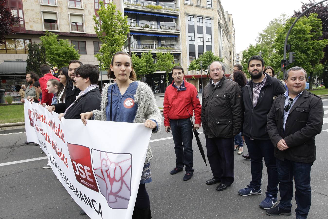 Manifestación del Primero de Mayo en Salamanca (Parte 1)