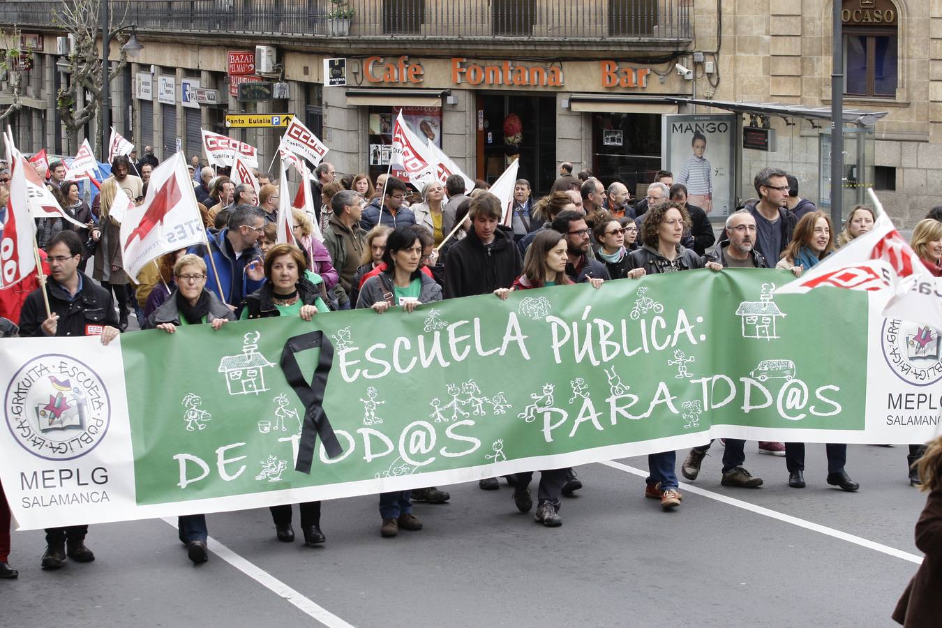Manifestación del Primero de Mayo en Salamanca (Parte 2)