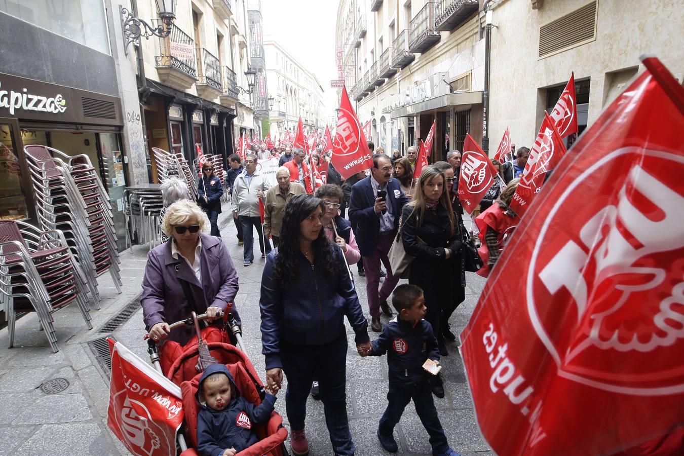 Manifestación del Primero de Mayo en Salamanca (Parte 2)
