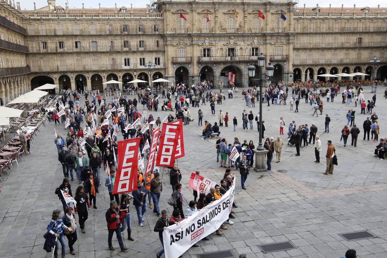 Manifestación del Primero de Mayo en Salamanca (Parte 2)