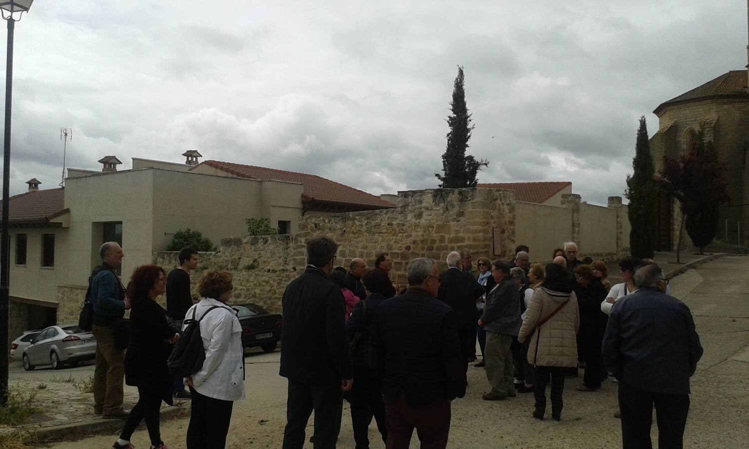 Un grupo de judíos sefardíes visita Mucientes (Valladolid)