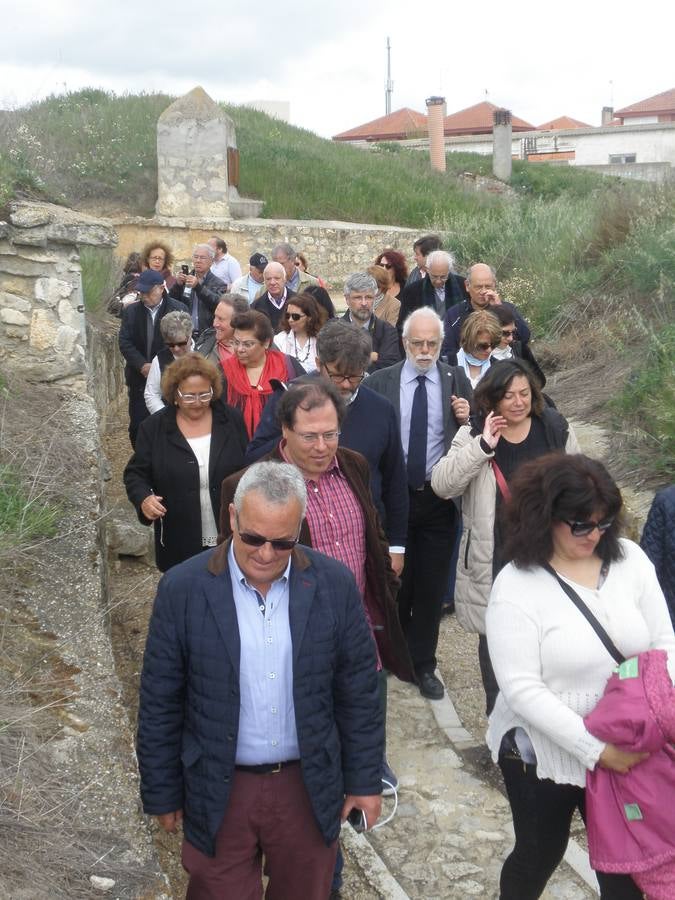 Un grupo de judíos sefardíes visita Mucientes (Valladolid)