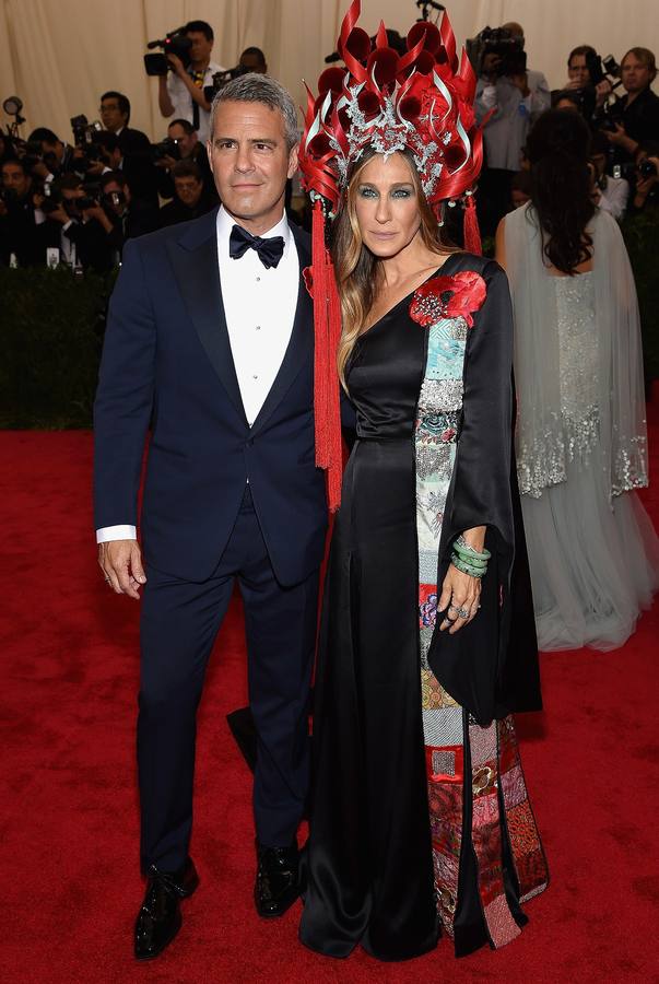 Sarah Jessica Parker y Andy Cohen.