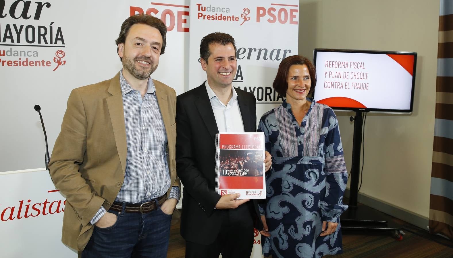 Luis Tudanca presenta en Valladolid el programa electoral del PSOE de Castilla y León