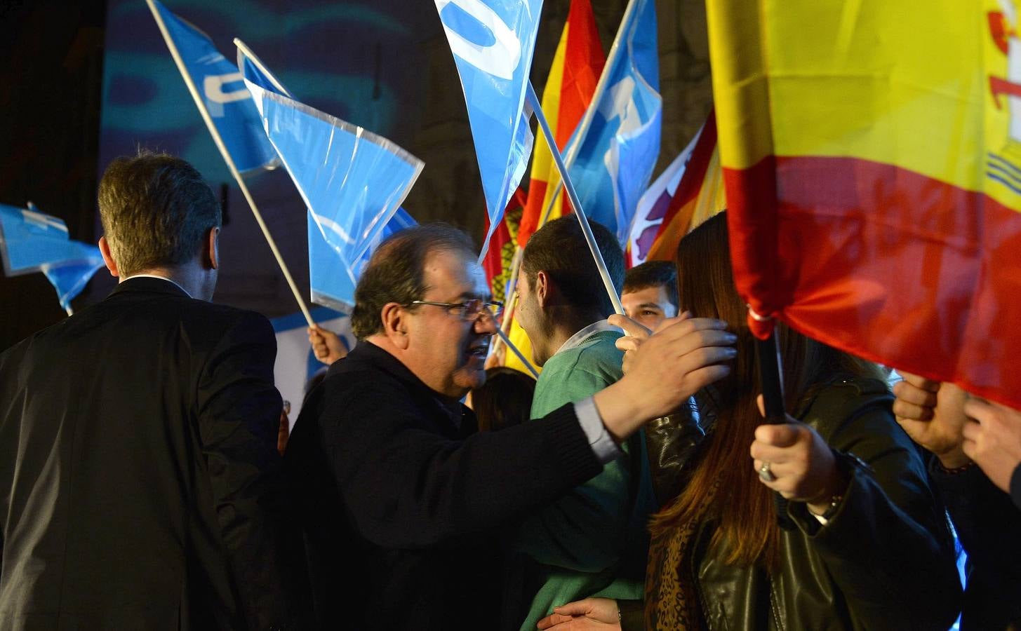 Burgos. Inicio de la campaña electoral del PP en Burgos por parte de Juan Vicente Herrera.