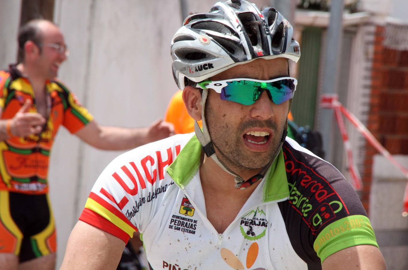 Más de 500 aficionados a la bicicleta de montaña participan en la Navabike de Nava de la Asunción (Segovia)
