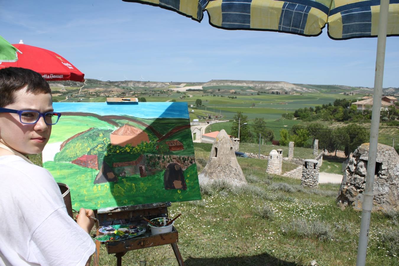 Concurso de pintura rápida de Baltanás (Palencia)