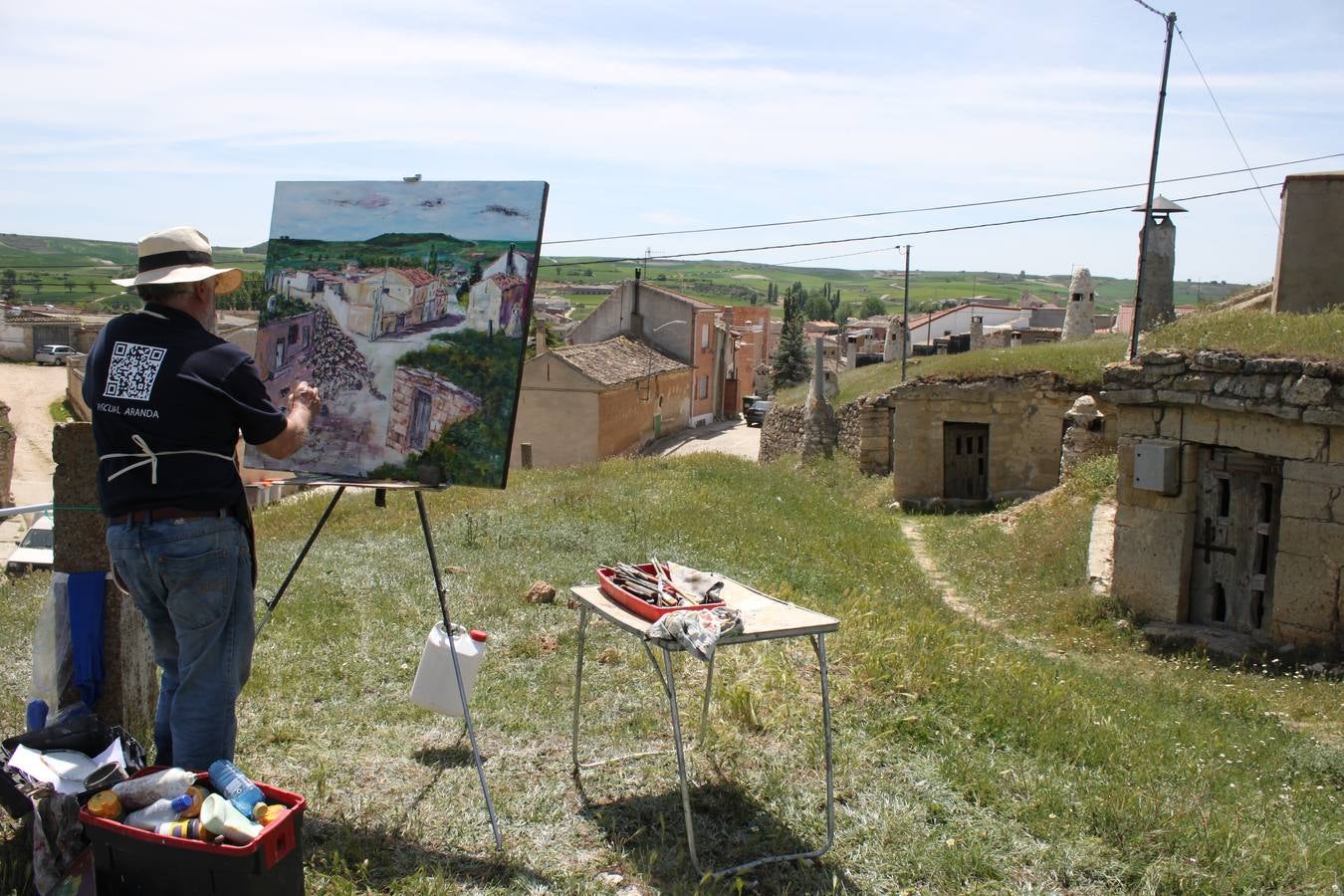 Concurso de pintura rápida de Baltanás (Palencia)