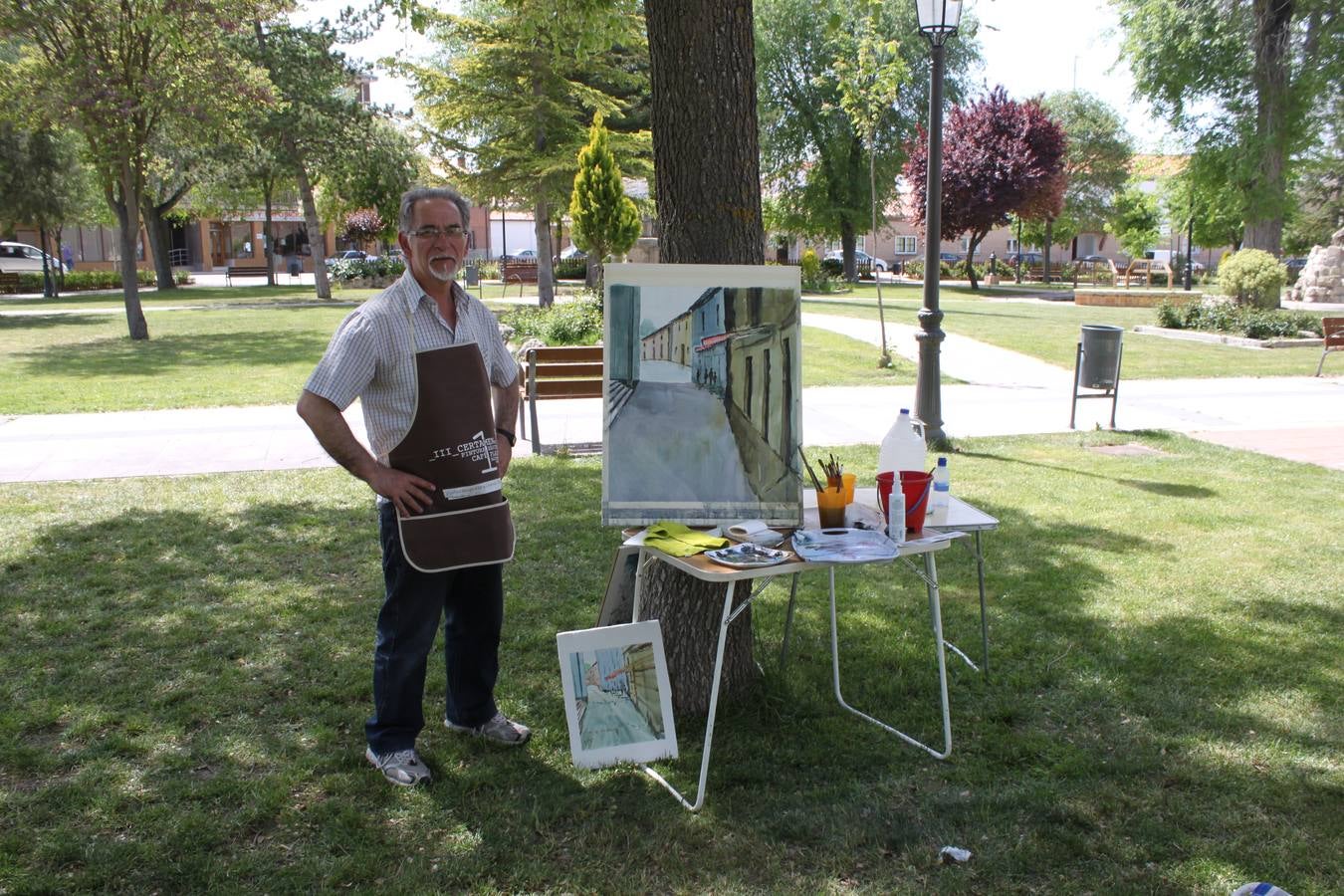 Concurso de pintura rápida de Baltanás (Palencia)