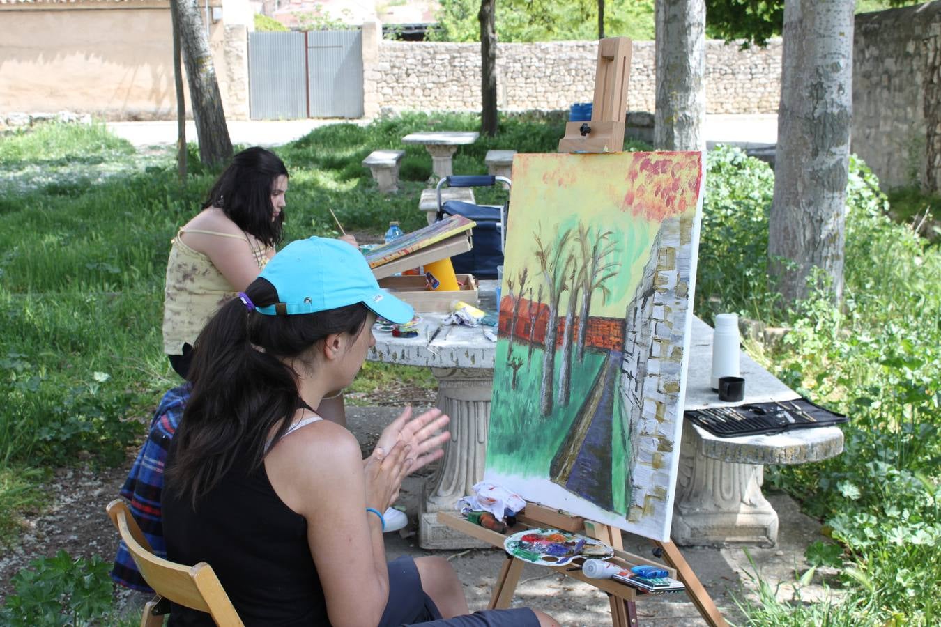 Concurso de pintura rápida de Baltanás (Palencia)