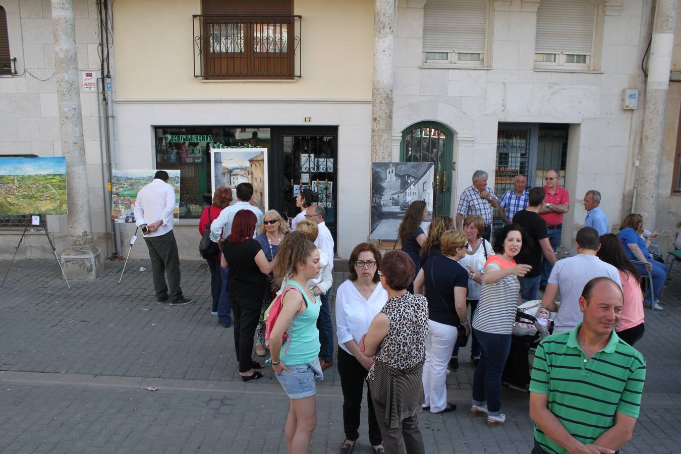 Concurso de pintura rápida de Baltanás (Palencia)