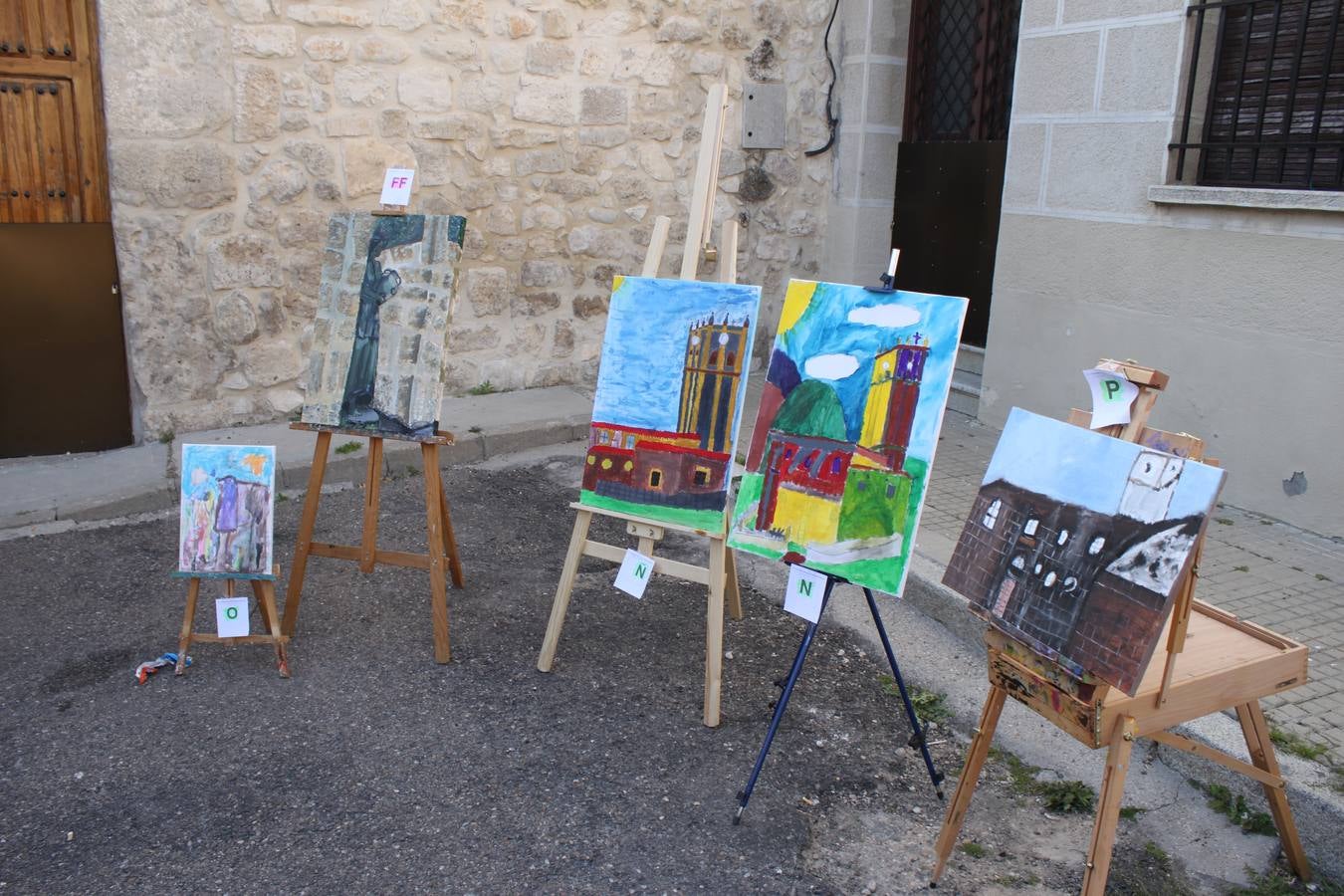 Concurso de pintura rápida de Baltanás (Palencia)