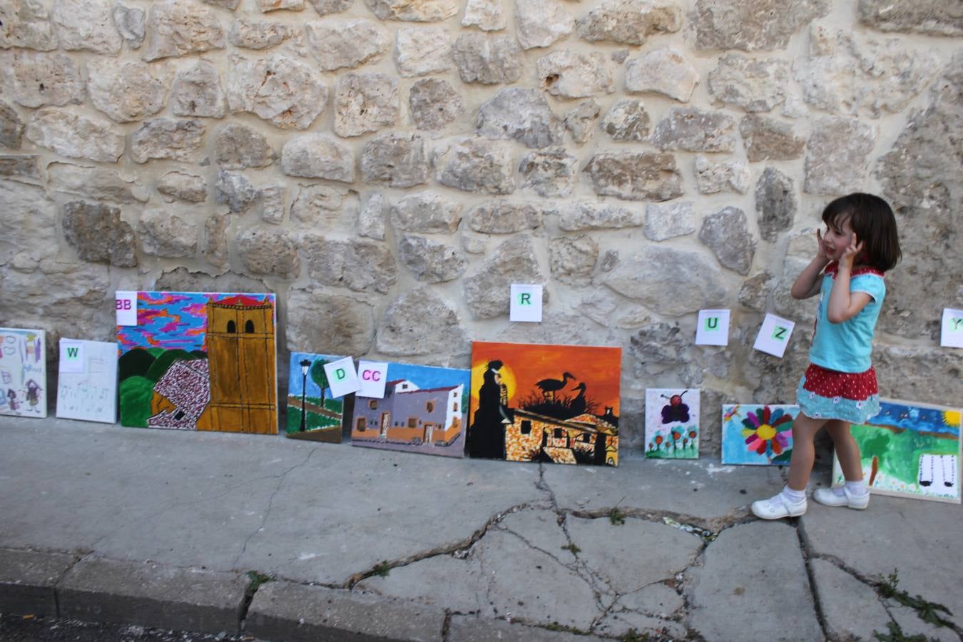 Concurso de pintura rápida de Baltanás (Palencia)