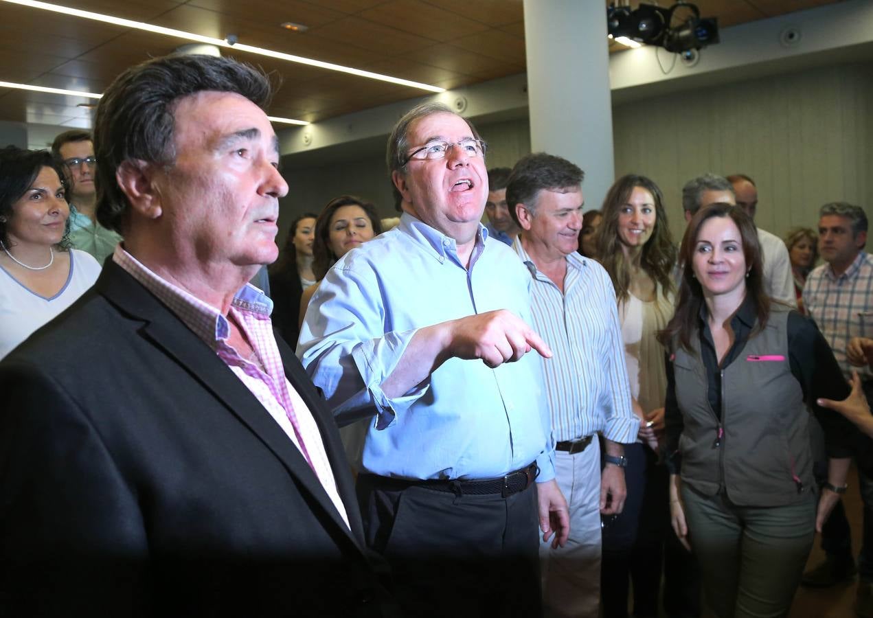 El candidato del PP a la Presidencia de la Junta de Castilla y León visita la provincia de Segovia