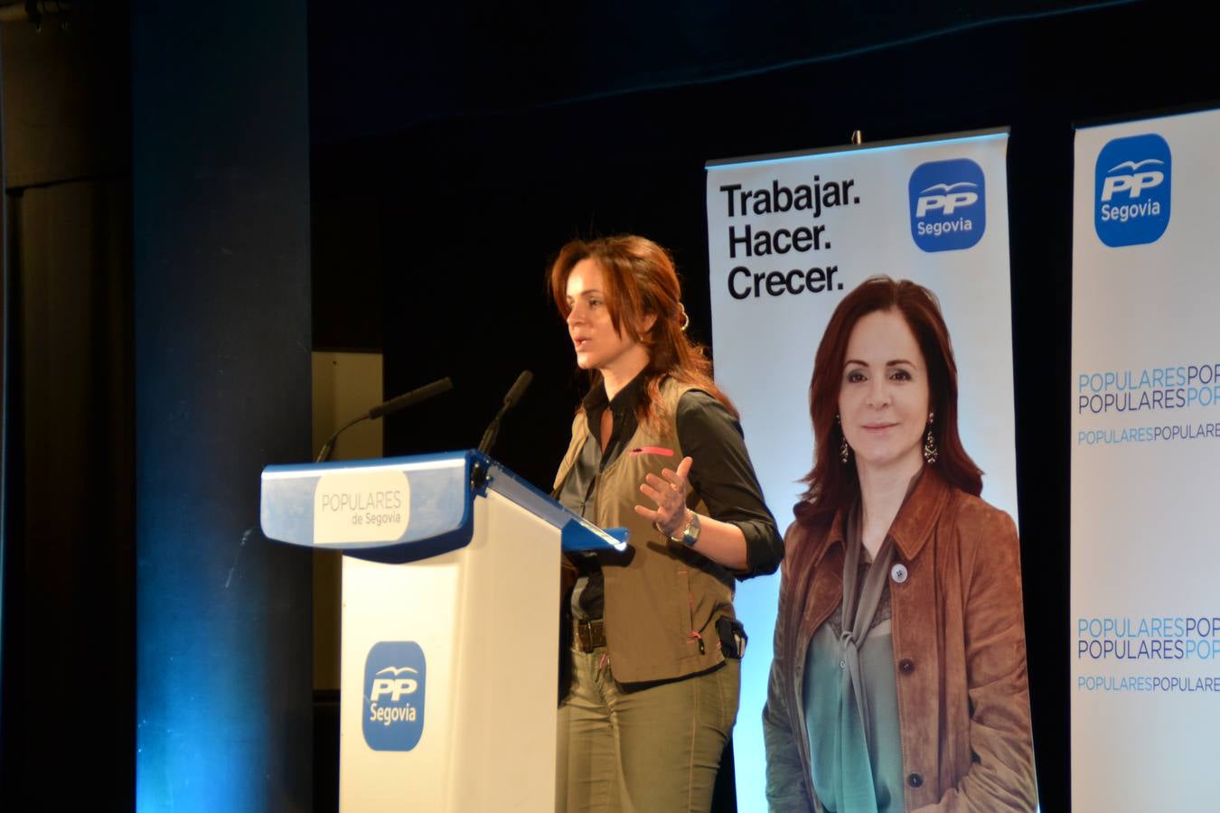 El candidato del PP a la Presidencia de la Junta de Castilla y León visita la provincia de Segovia