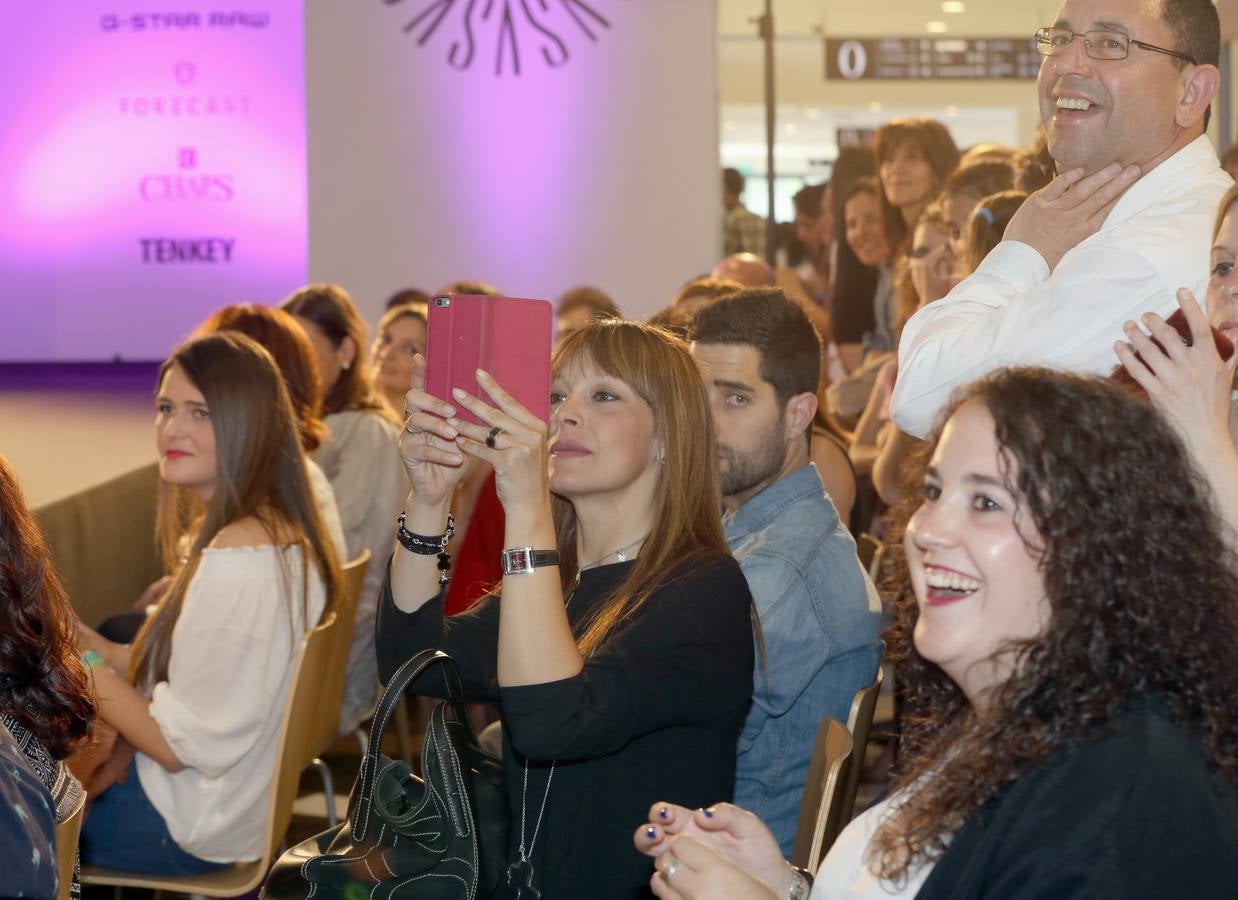 Bimba Bosé y Jesús Castro apadrinan un desfile de moda en Vallsur