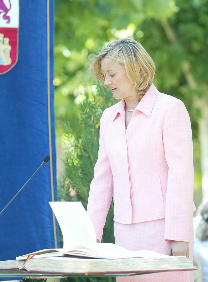 Toma de posesión de Pilar del Olmo como consejera de Hacienda.