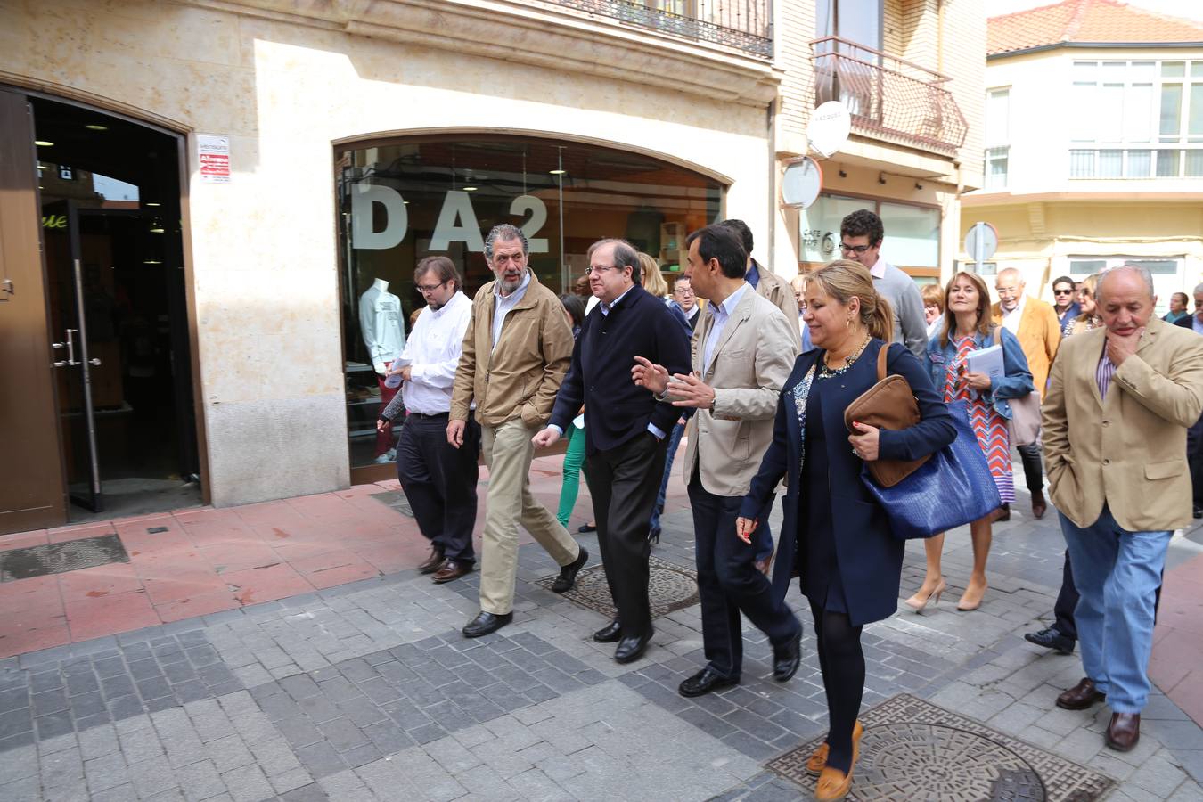 El candidato del PP a la Presidencia de la Junta, Juan Vicente Herrera, visita Zamora