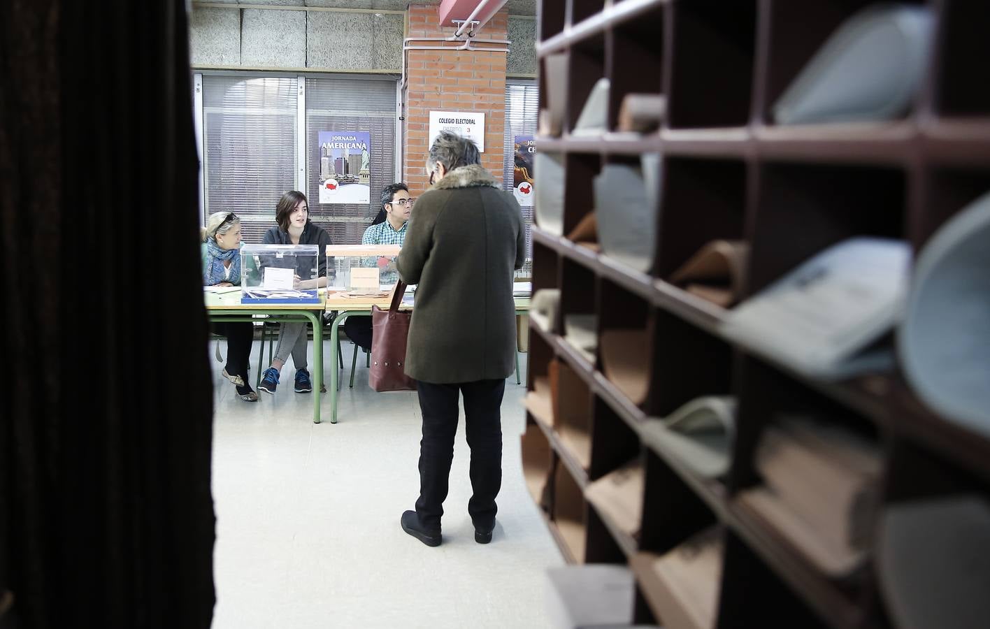 Ambiente electoral en Valladolid