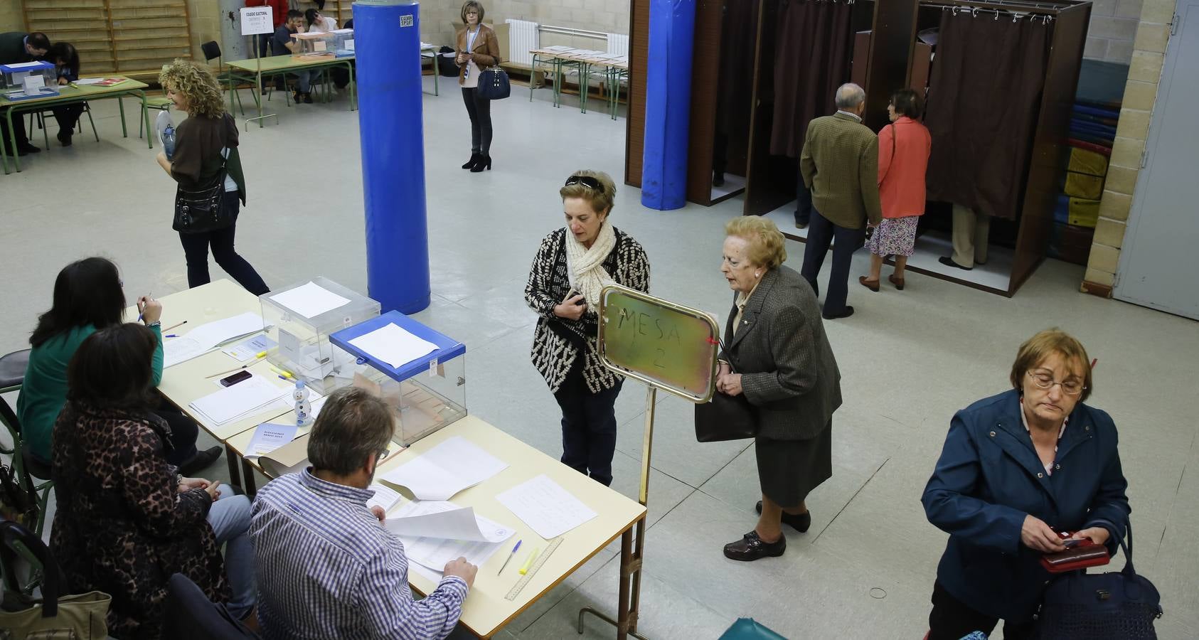 Ambiente electoral en Valladolid