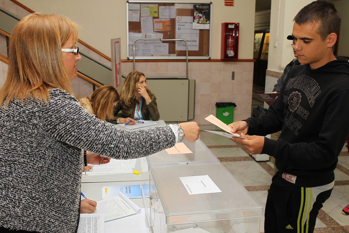 Jornada electoral en Segovia