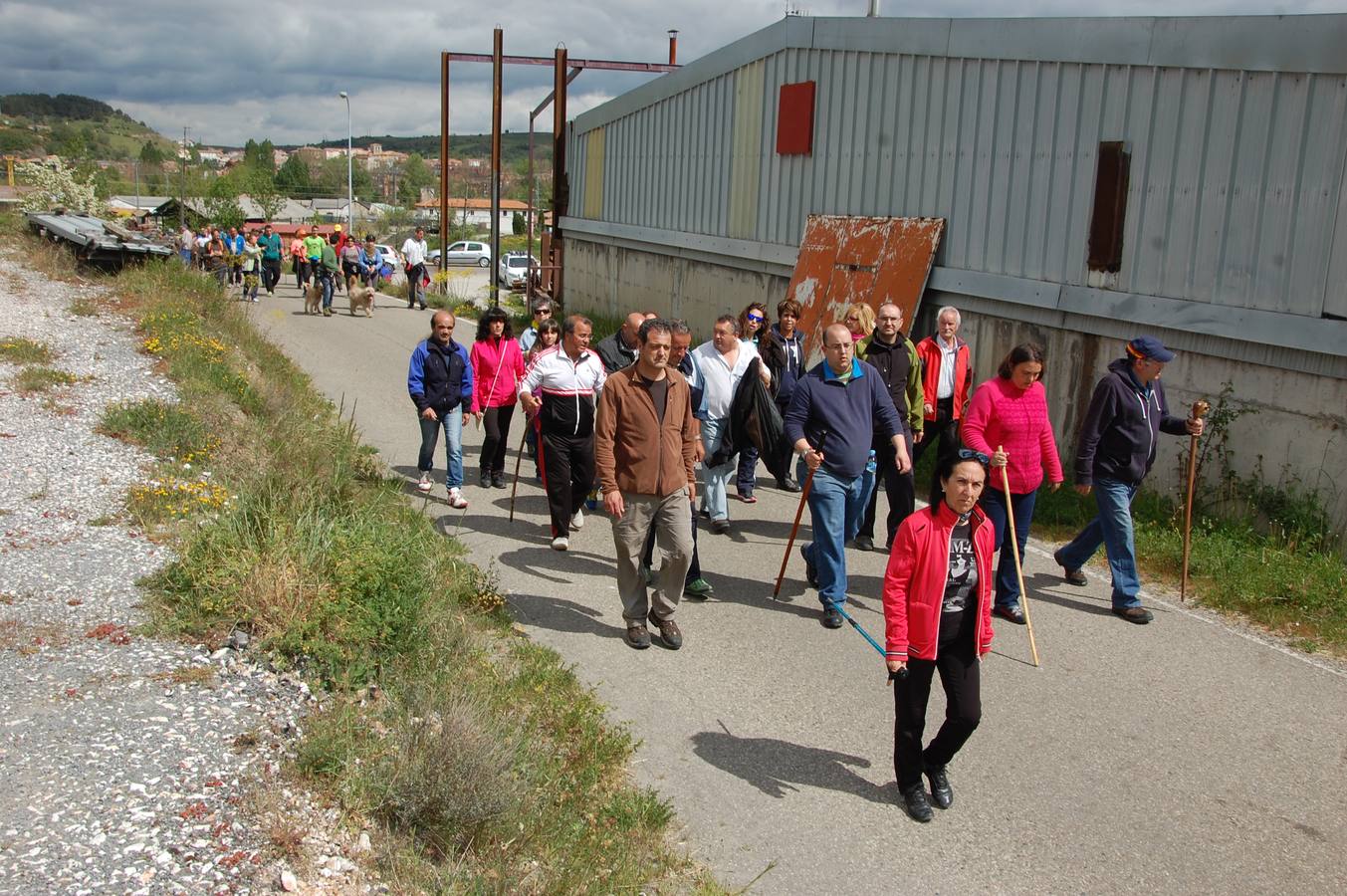 Vecinos de Guardo (Palencia) participan en la búsqueda del vecino desaparecido