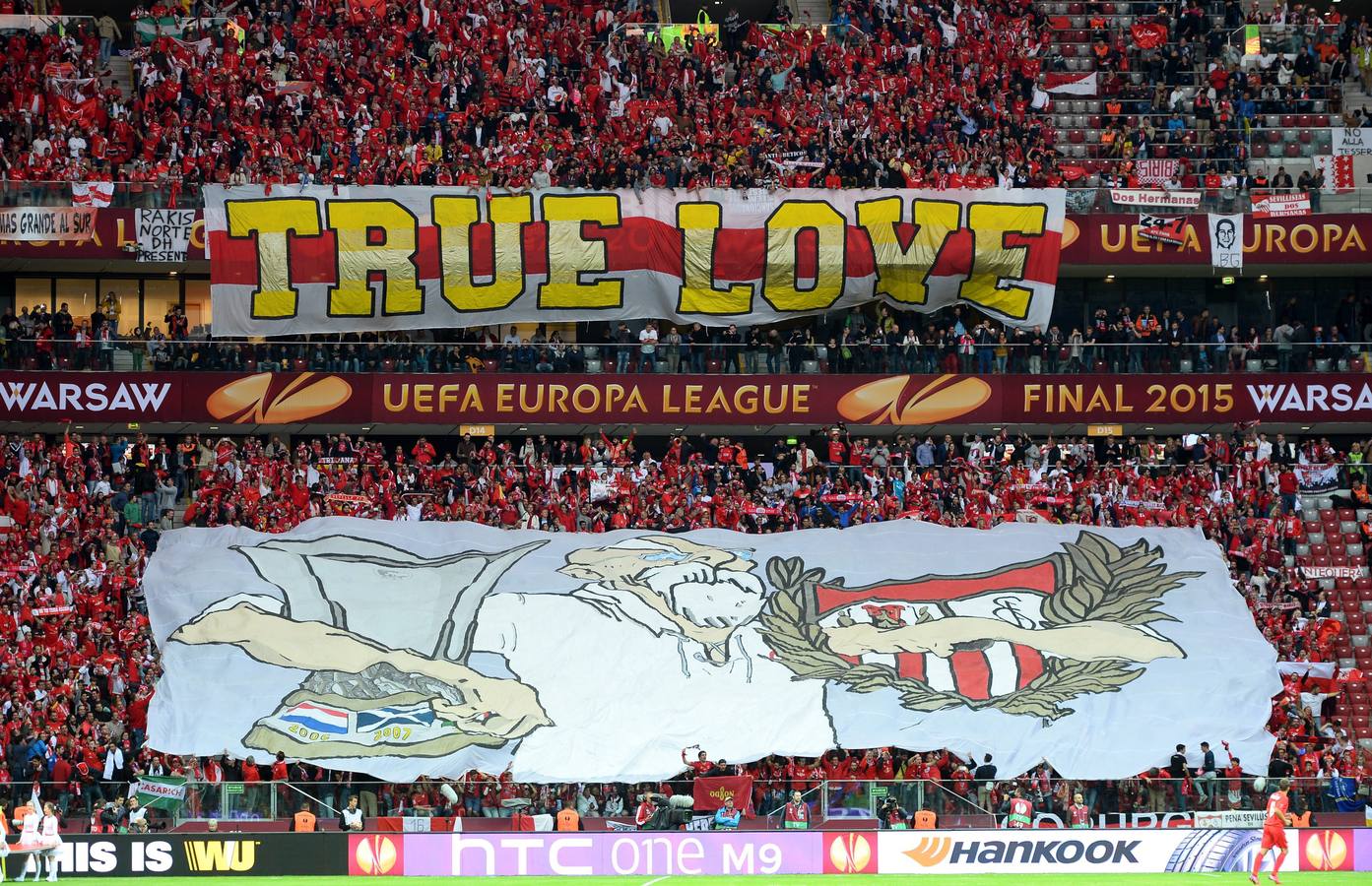 El Sevilla y la UEFA, una historia de amor.