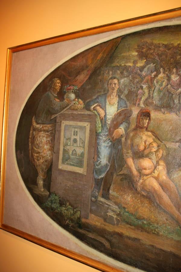 Exposición de Pedro Mozos en Baltanás (Palencia)