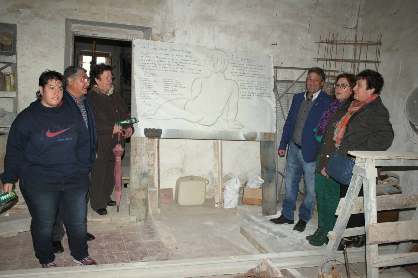 Exposición de Pedro Mozos en Herrera de Valdecañas (Palencia)