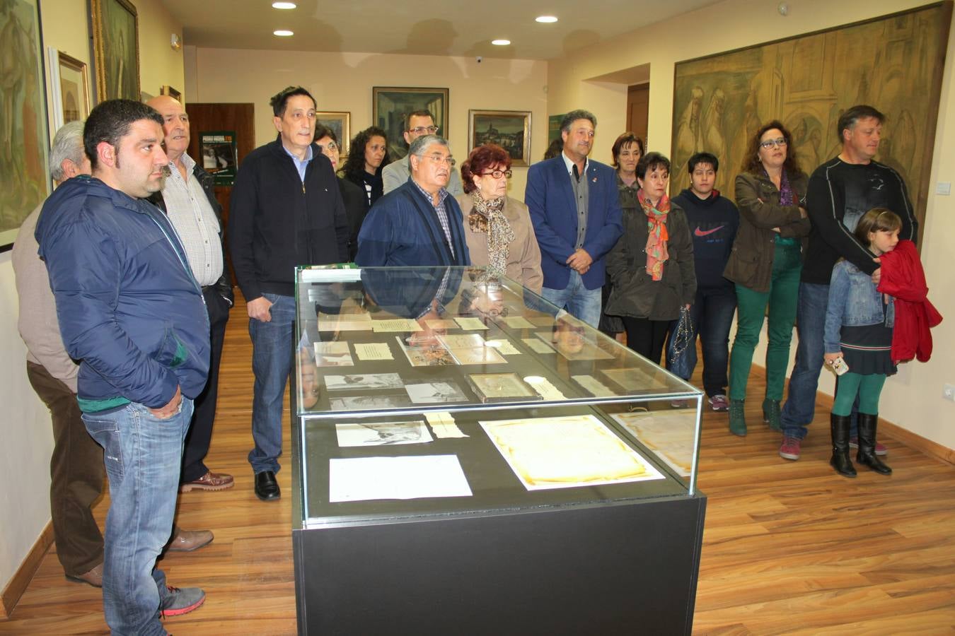 Exposición de Pedro Mozos en Herrera de Valdecañas (Palencia)