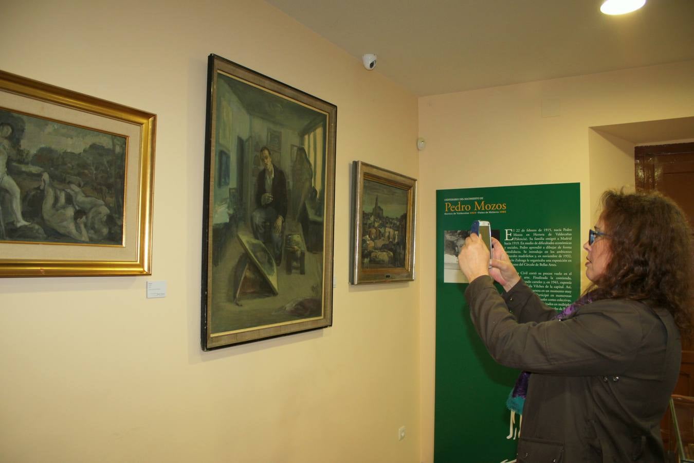Exposición de Pedro Mozos en Herrera de Valdecañas (Palencia)