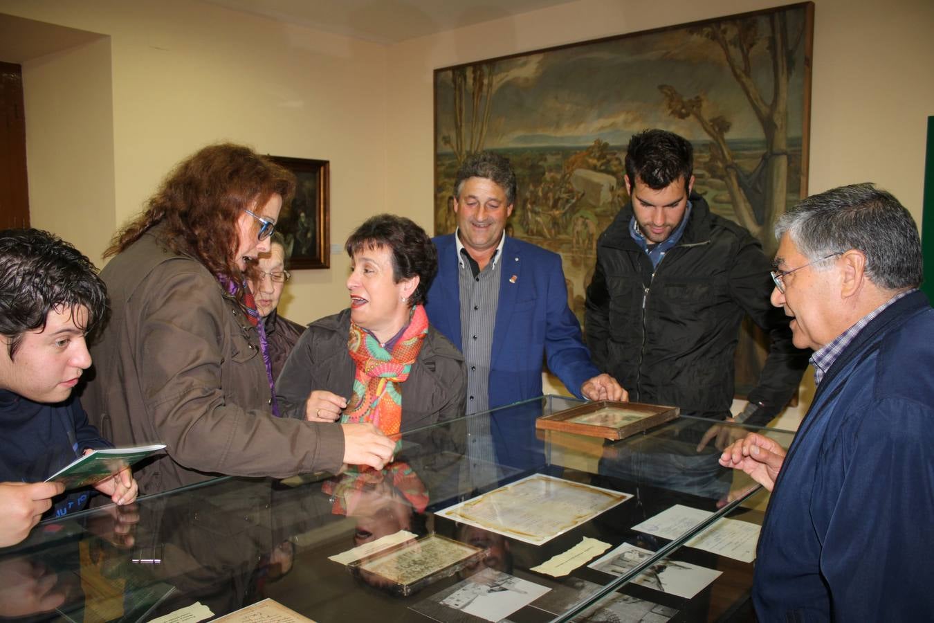 Exposición de Pedro Mozos en Herrera de Valdecañas (Palencia)