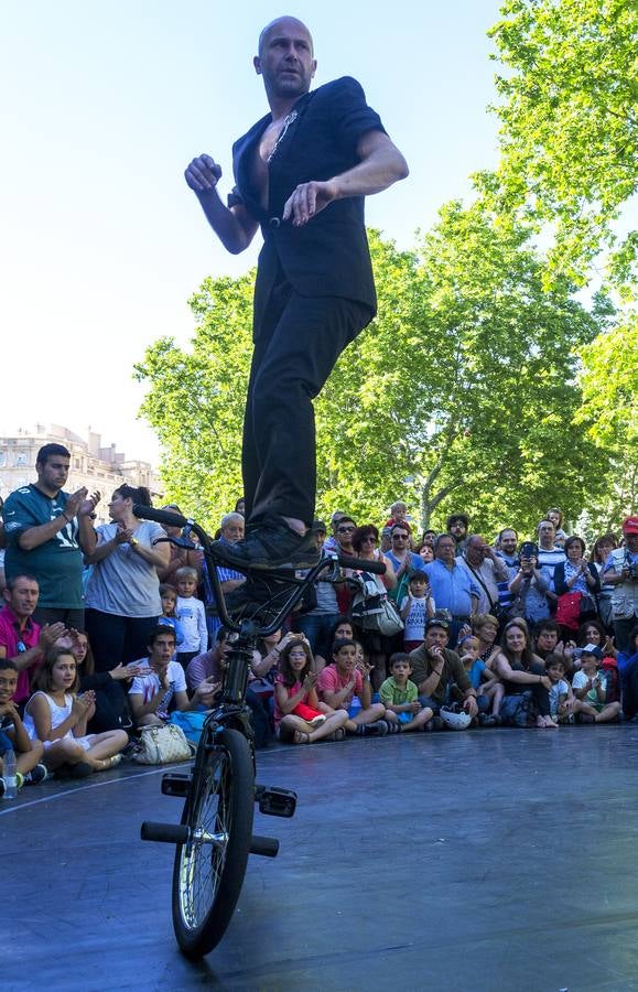 Jornada del sábado en el Festival de Teatro de Calle de Valladolid