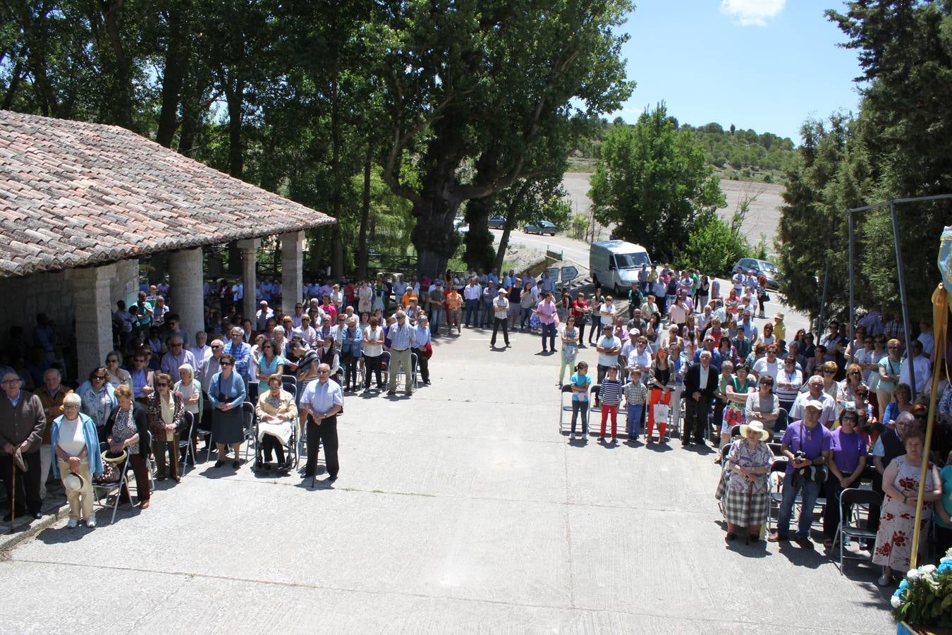 Los vecinos de Antigüedad (Palencia) festejan a la Virgen de Garón