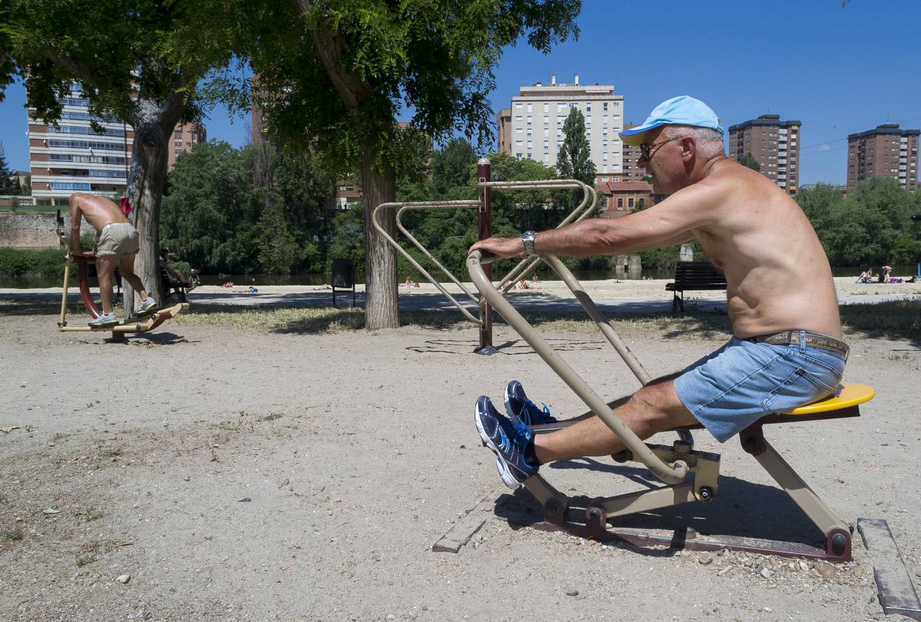El calor se instala en Valladolid