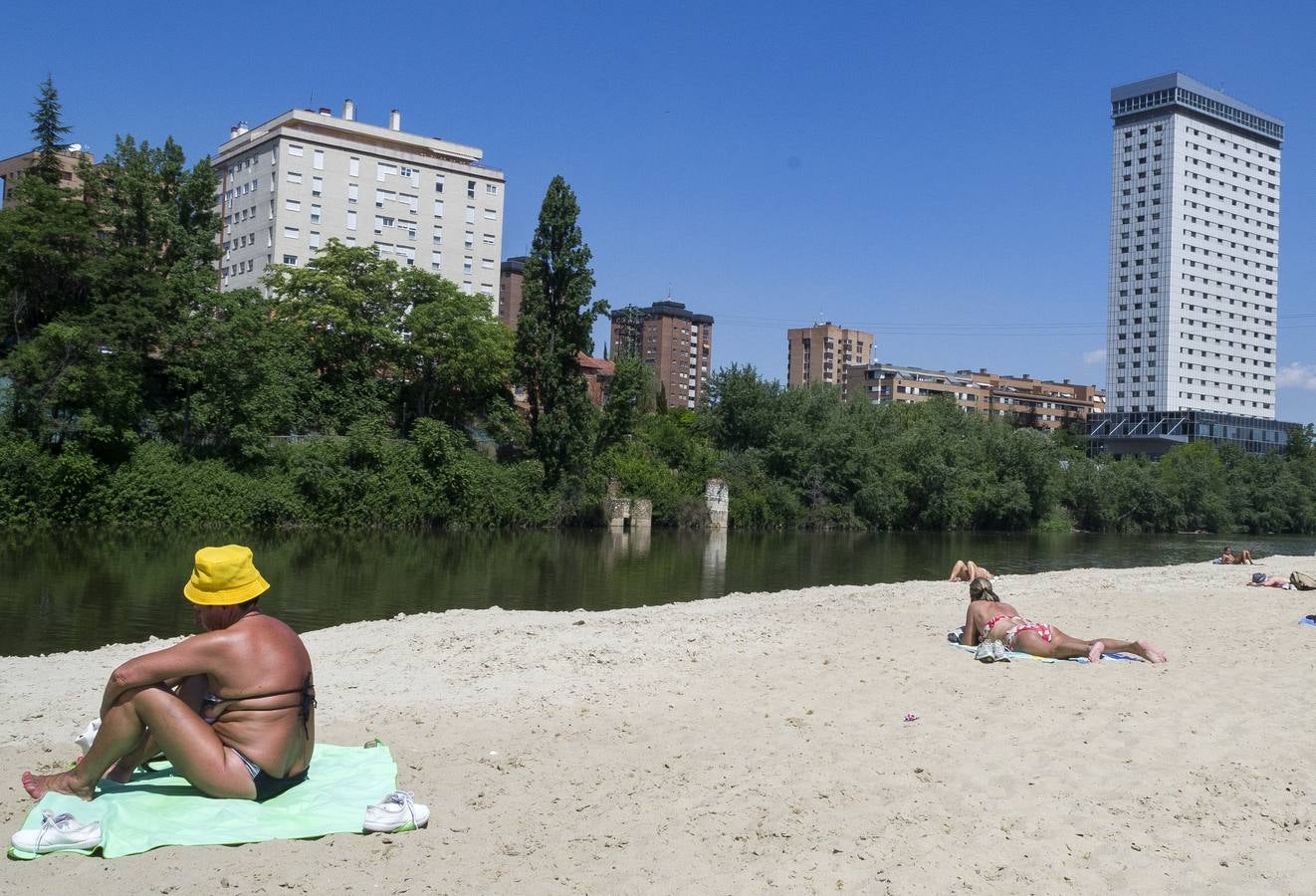 El calor se instala en Valladolid