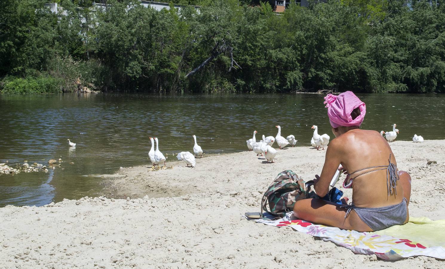 El calor se instala en Valladolid