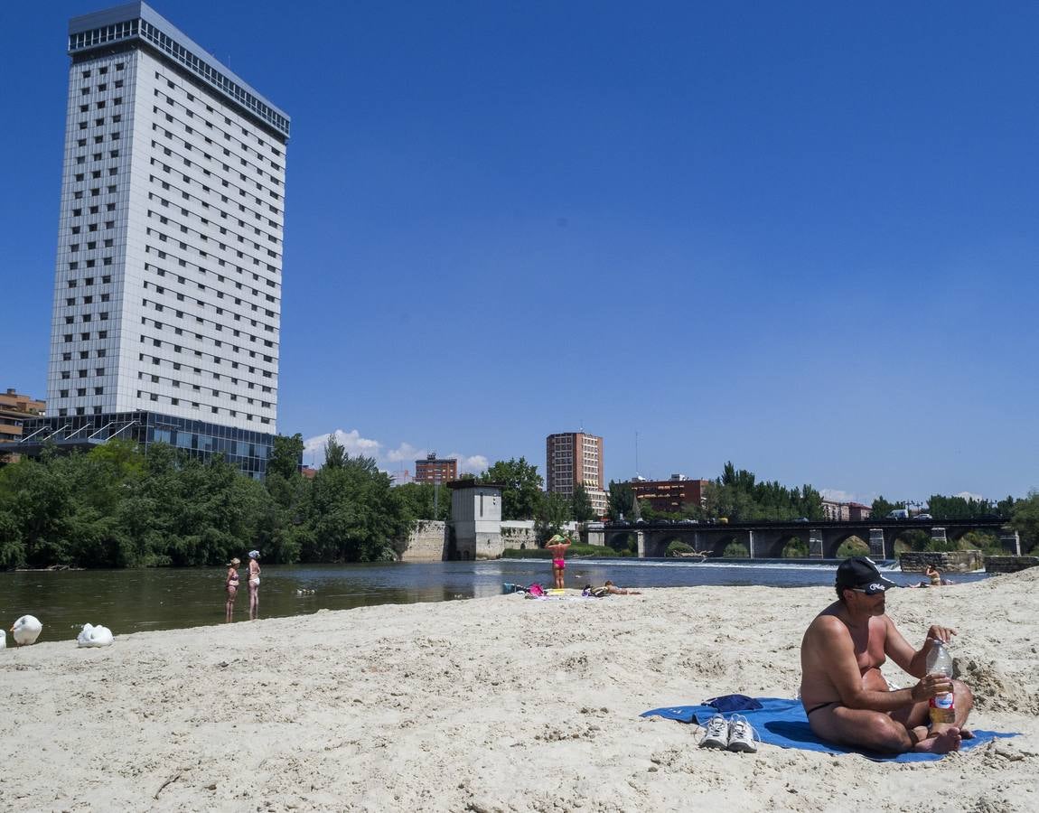 El calor se instala en Valladolid