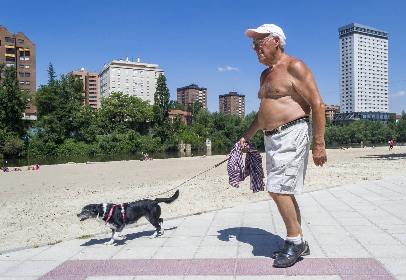 El calor se instala en Valladolid
